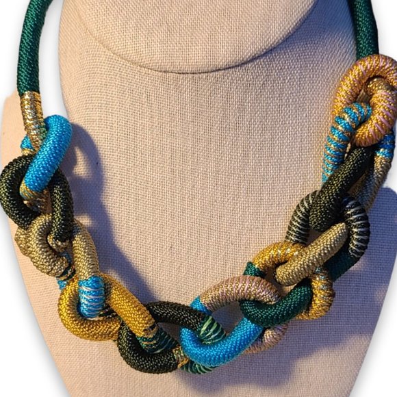 Colorful Rope Necklace - Picture 1 of 2